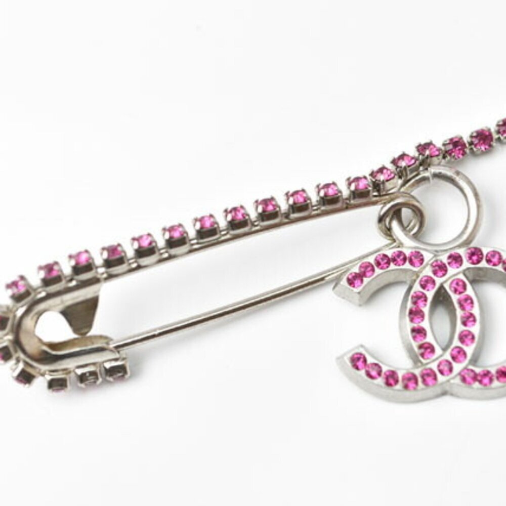 CHANEL Authentic Silver Brooch - Picture 2 of 4